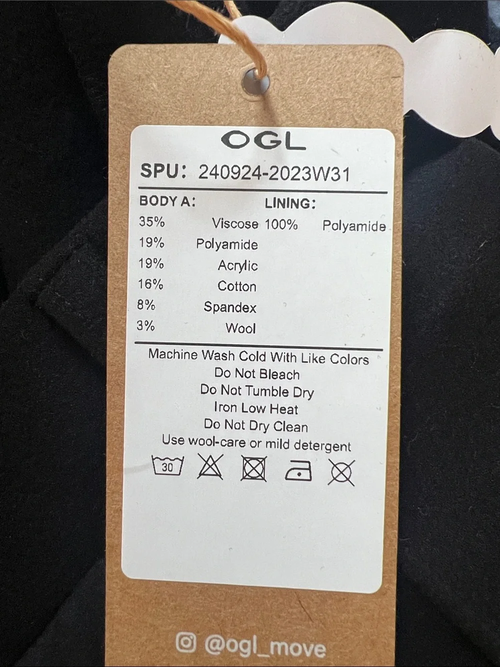 OGL black fuzzluxe